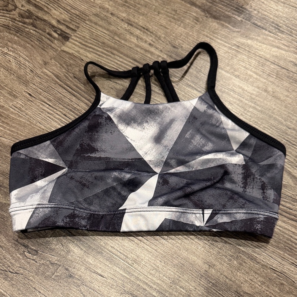 Zella Girl’s Geometric Print Sports Bra